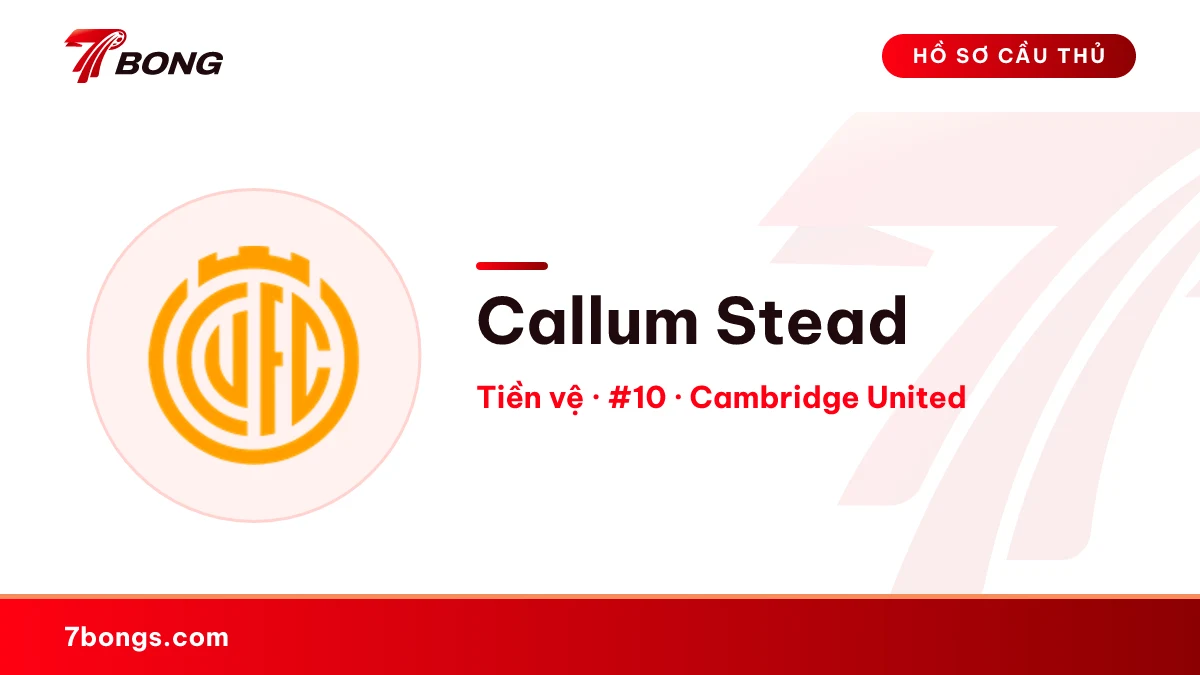 Callum Stead — Cambridge United