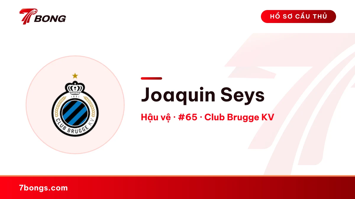 Joaquin Seys — Club Brugge KV