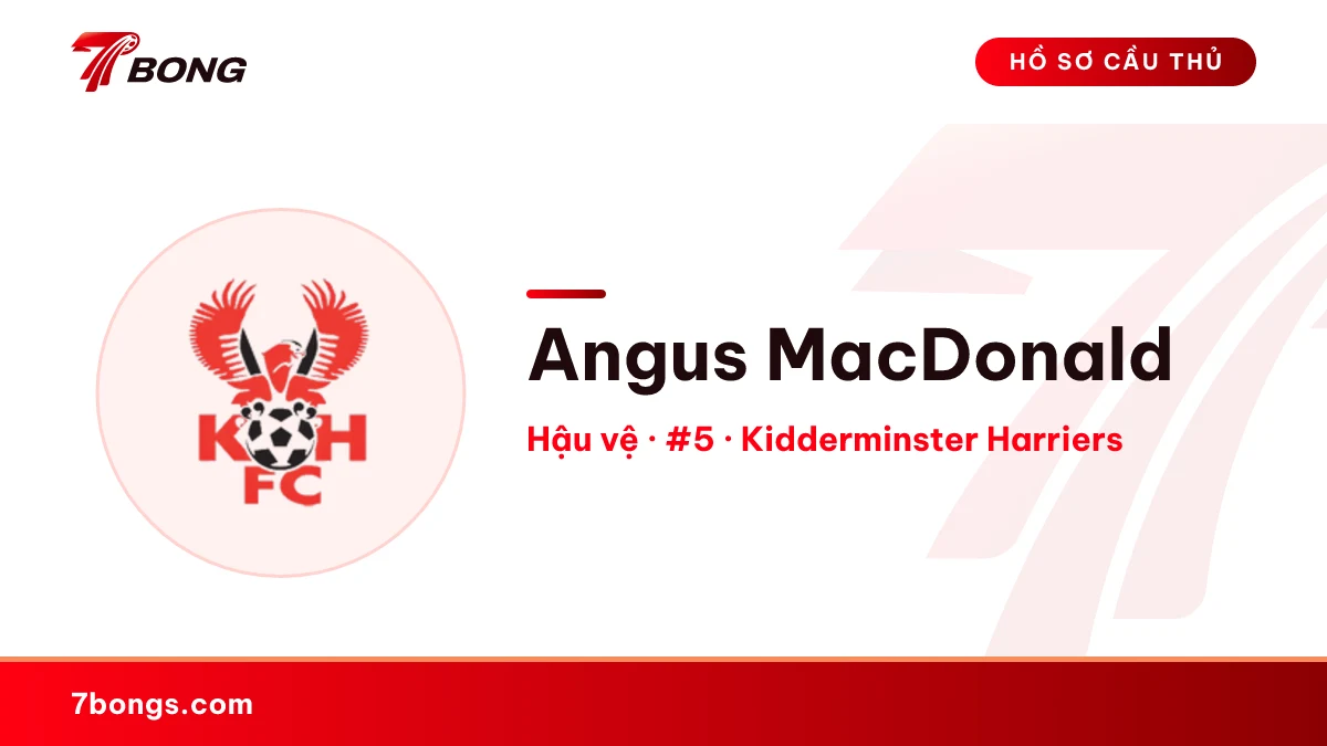 Angus MacDonald — Kidderminster Harriers