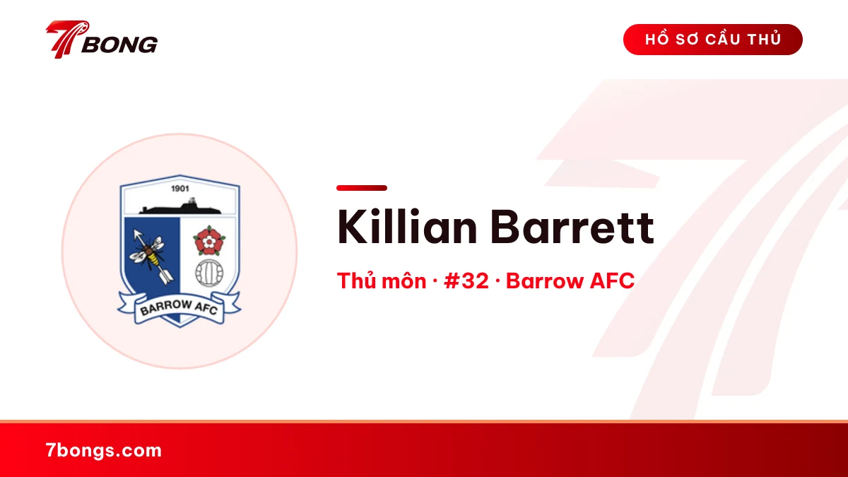 Killian Barrett — Barrow AFC
