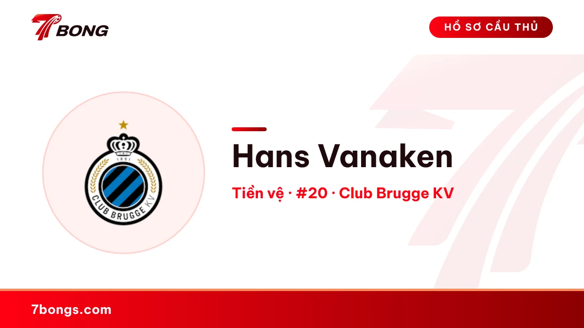 Hans Vanaken — Club Brugge KV