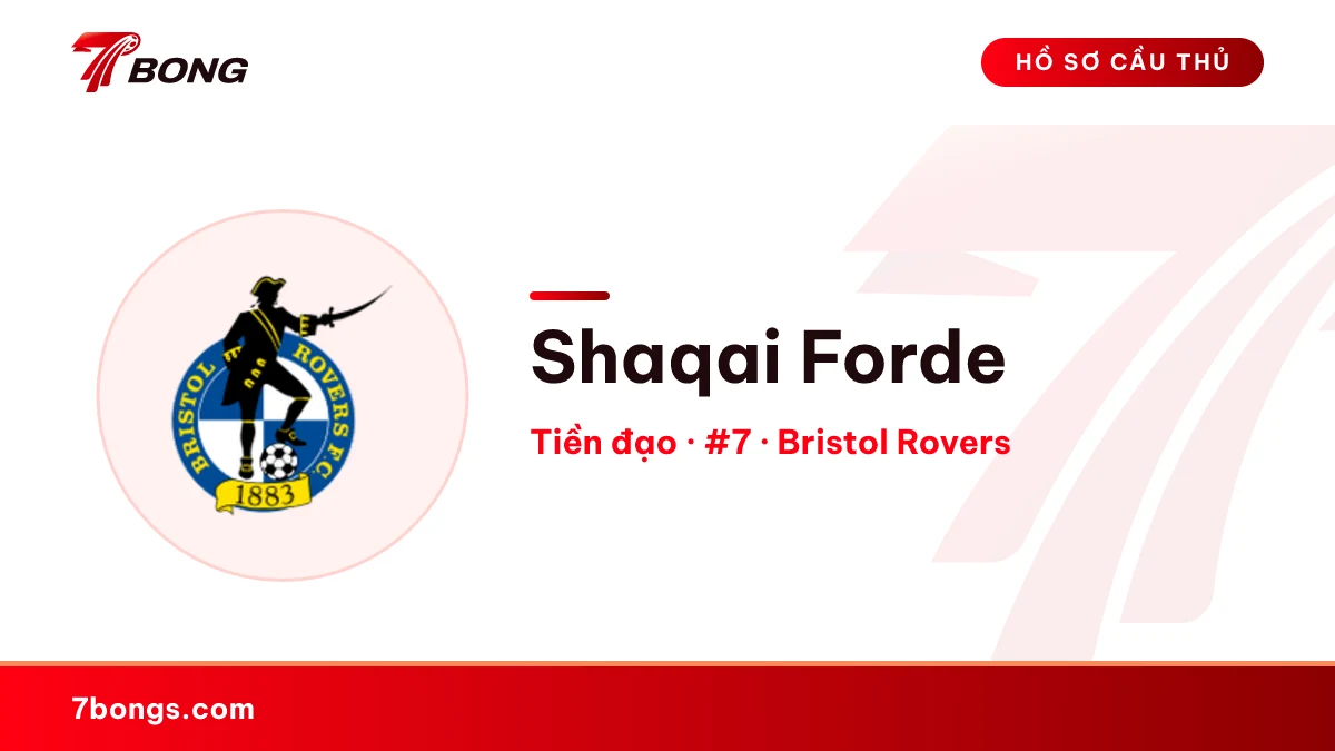 Shaqai Forde — Bristol Rovers