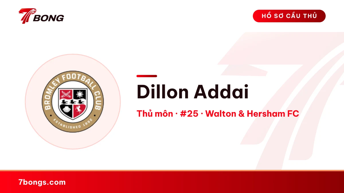 Dillon Addai — Walton & Hersham FC
