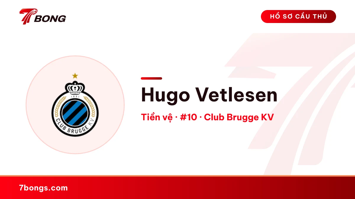 Hugo Vetlesen — Club Brugge KV
