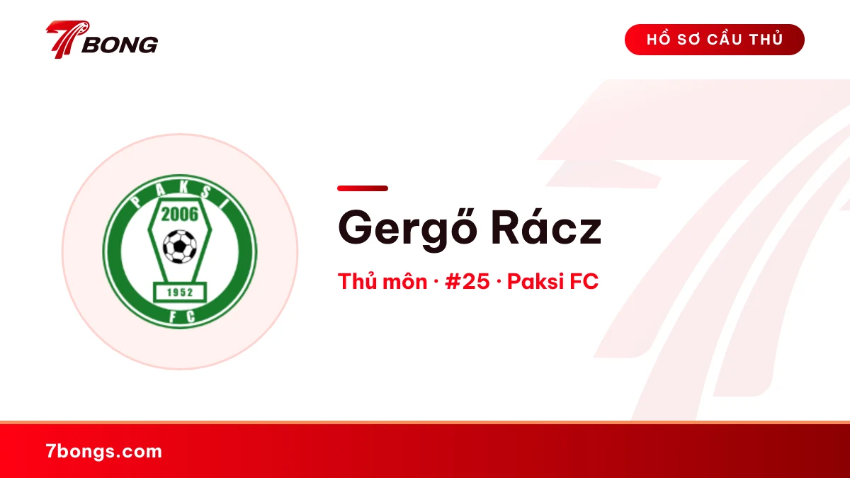 Gergő Rácz — Paksi FC