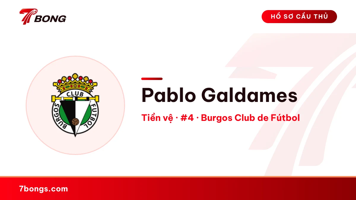 Pablo Galdames — Burgos Club de Fútbol