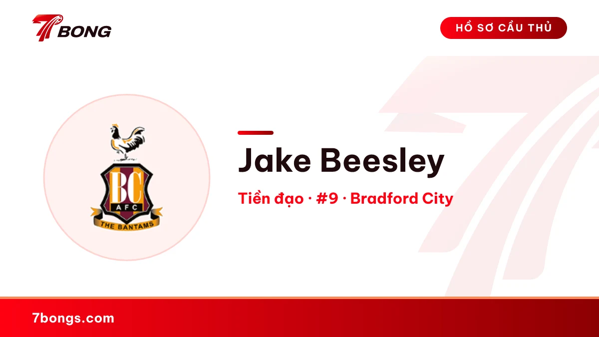 Jake Beesley — Bradford City