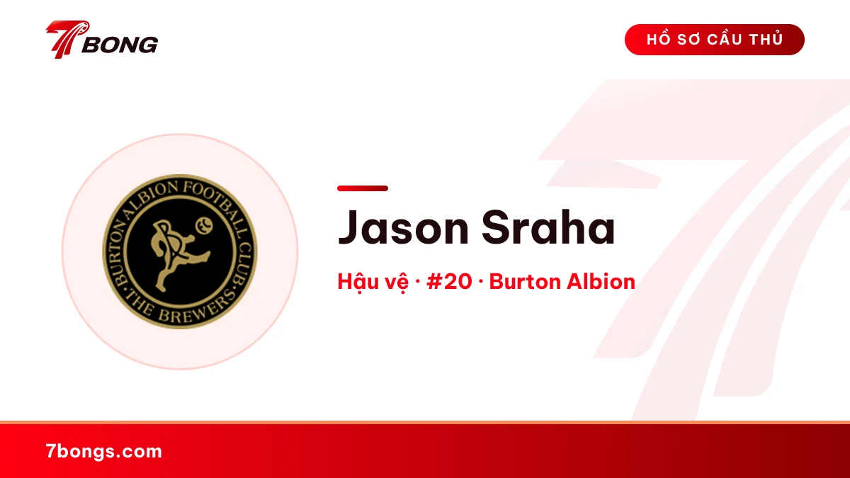 Jason Sraha — Burton Albion