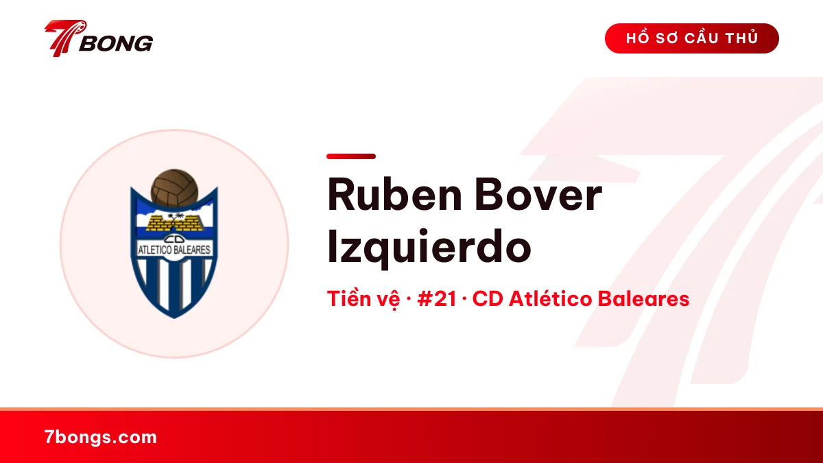 Ruben Bover Izquierdo — CD Atlético Baleares