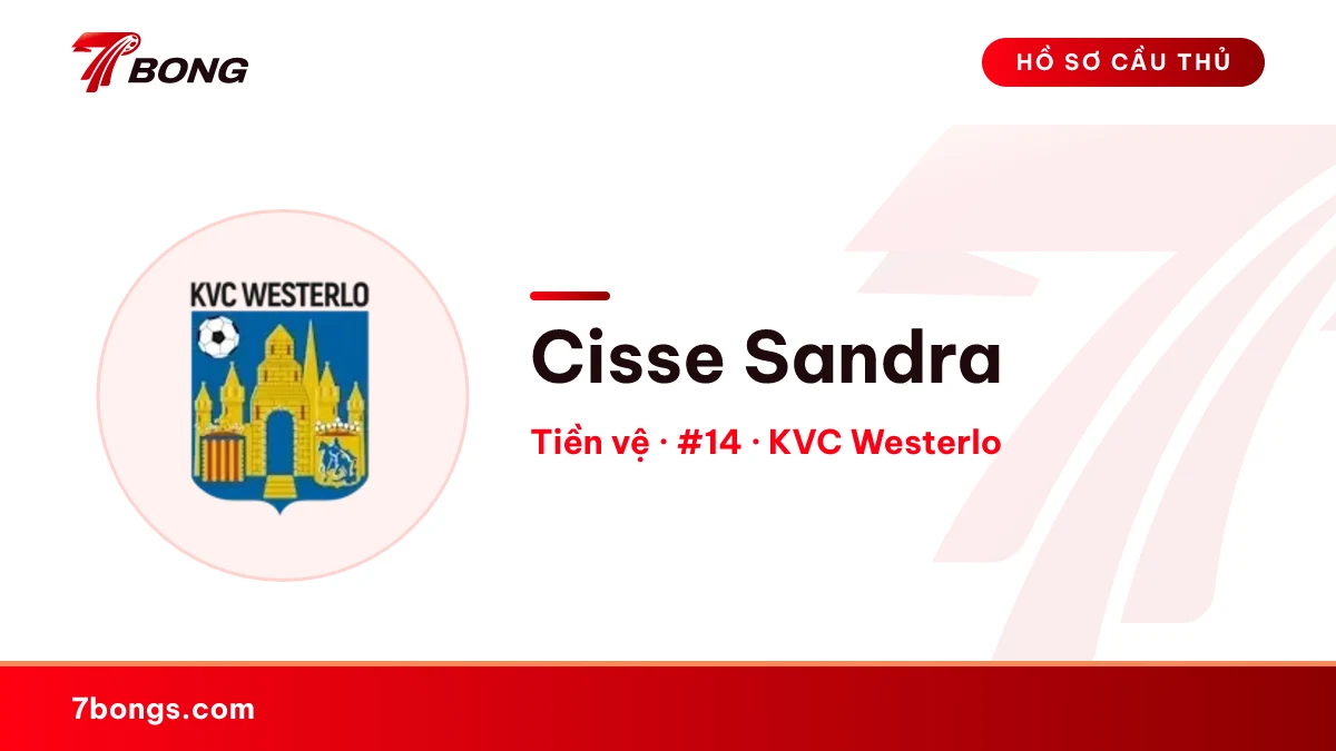 Cisse Sandra — KVC Westerlo