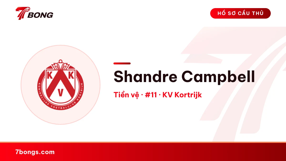 Shandre Campbell — KV Kortrijk