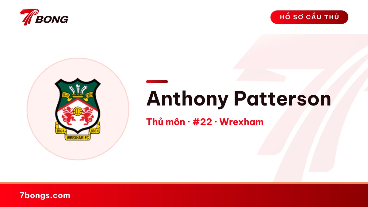 Anthony Patterson — Wrexham