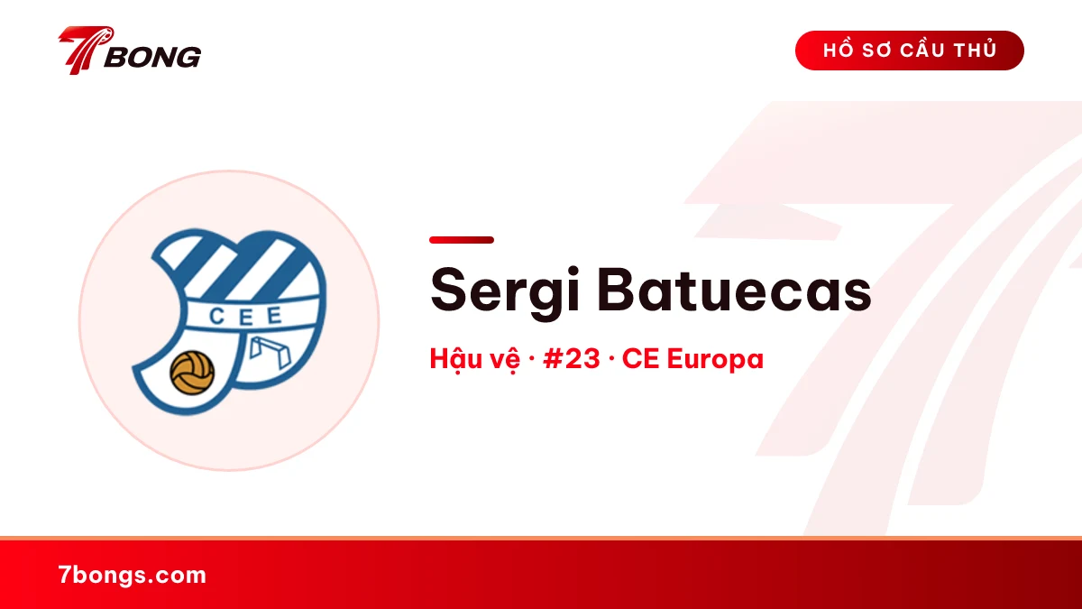 Sergi Batuecas — CE Europa