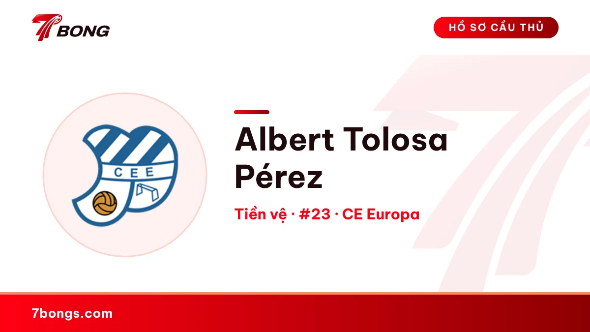 Albert Tolosa Pérez — CE Europa