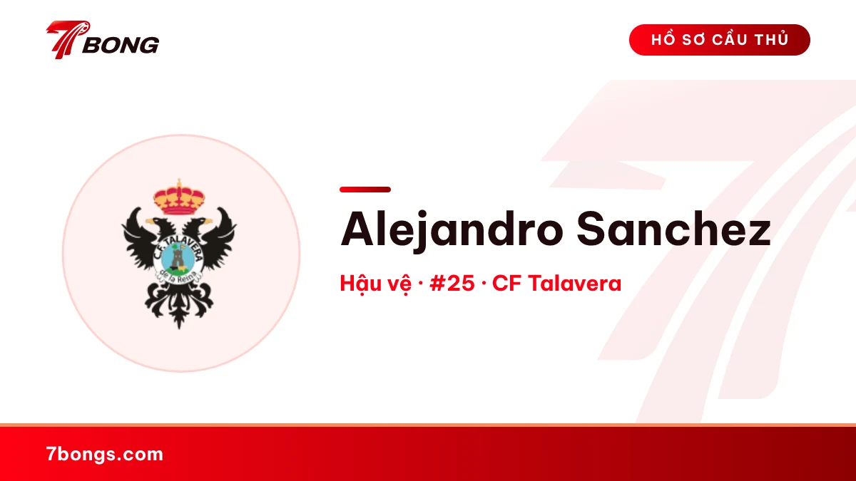 Alejandro Sanchez — CF Talavera