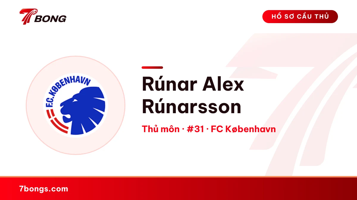 Rúnar Alex Rúnarsson — FC København