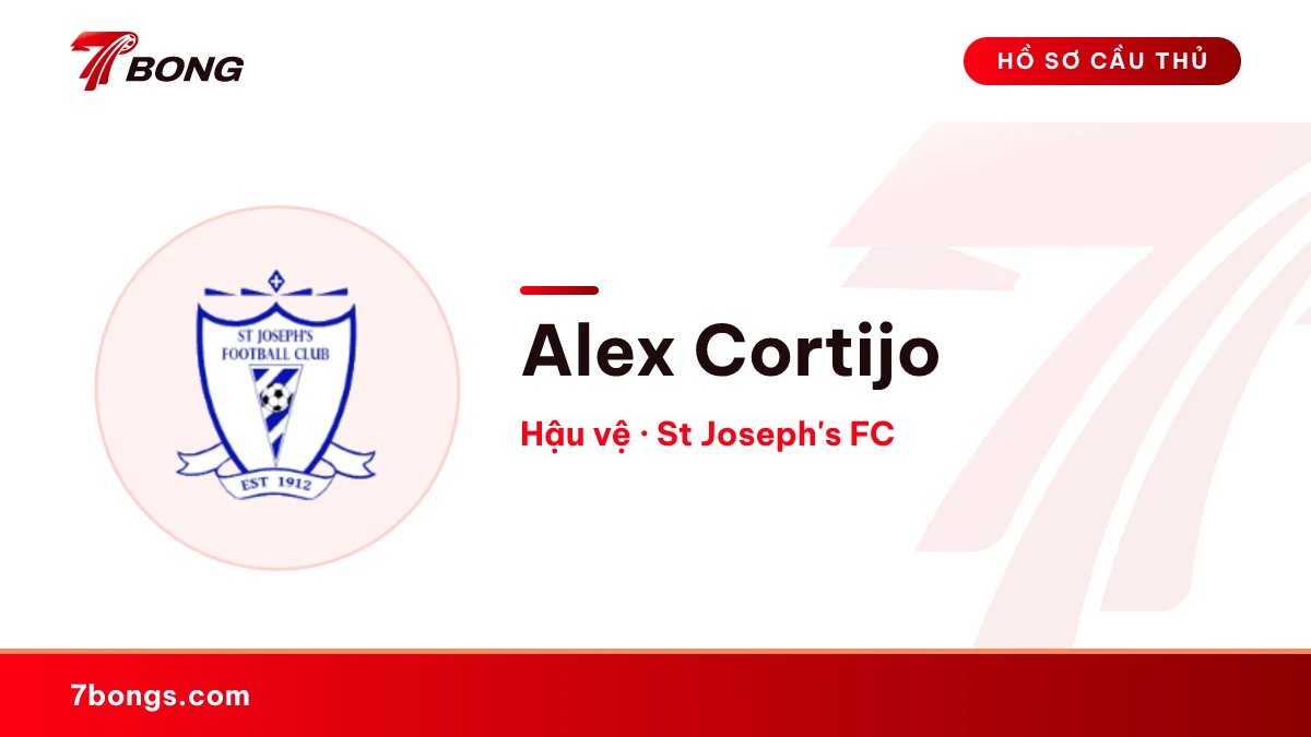Alex Cortijo — St Joseph's FC