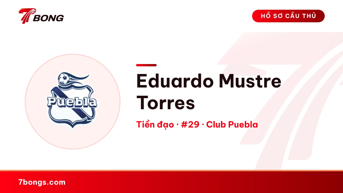 Eduardo Mustre Torres — Club Puebla