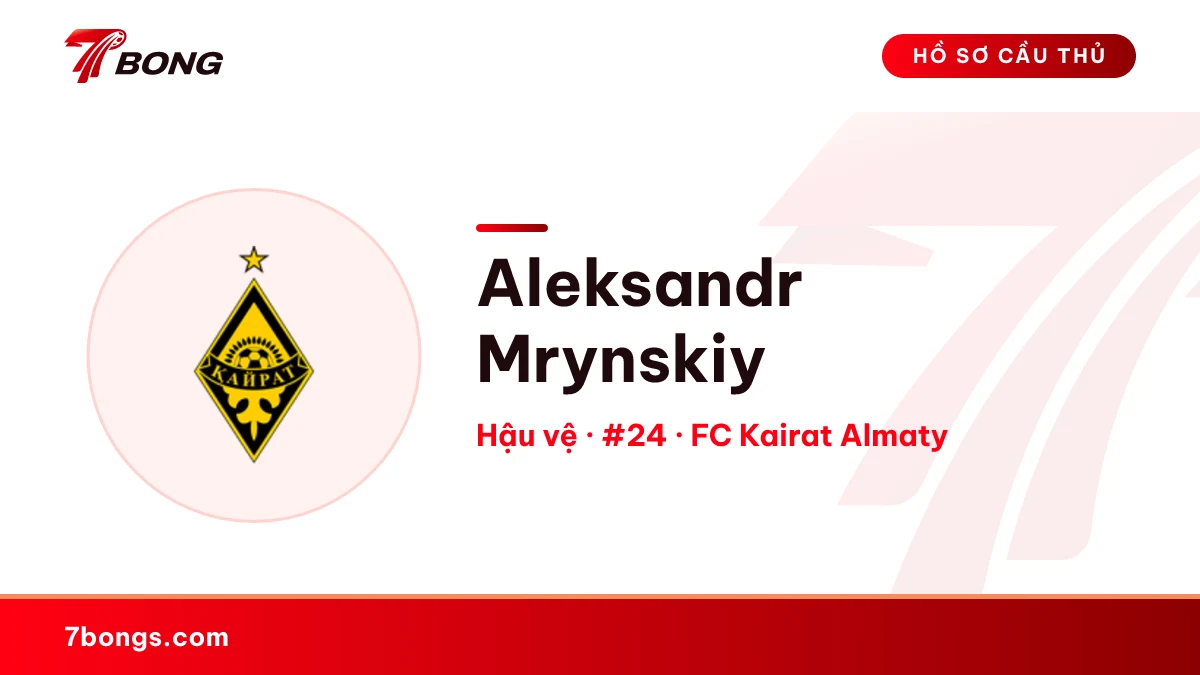 Aleksandr Mrynskiy — FC Kairat Almaty