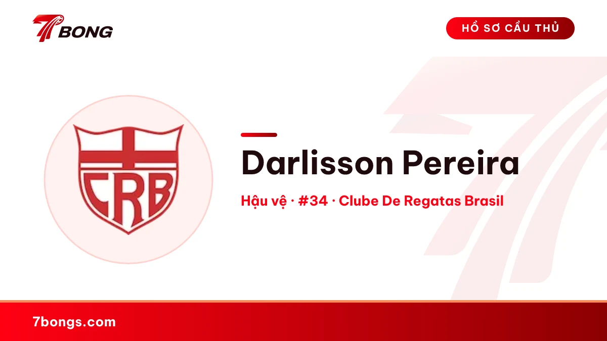 Darlisson Pereira — Clube De Regatas Brasil