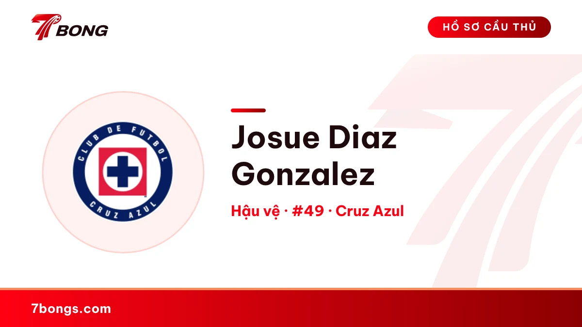 Josue Diaz Gonzalez — Cruz Azul
