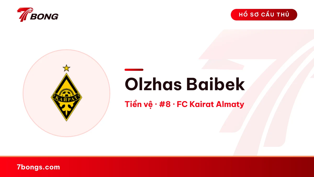 Olzhas Baibek — FC Kairat Almaty