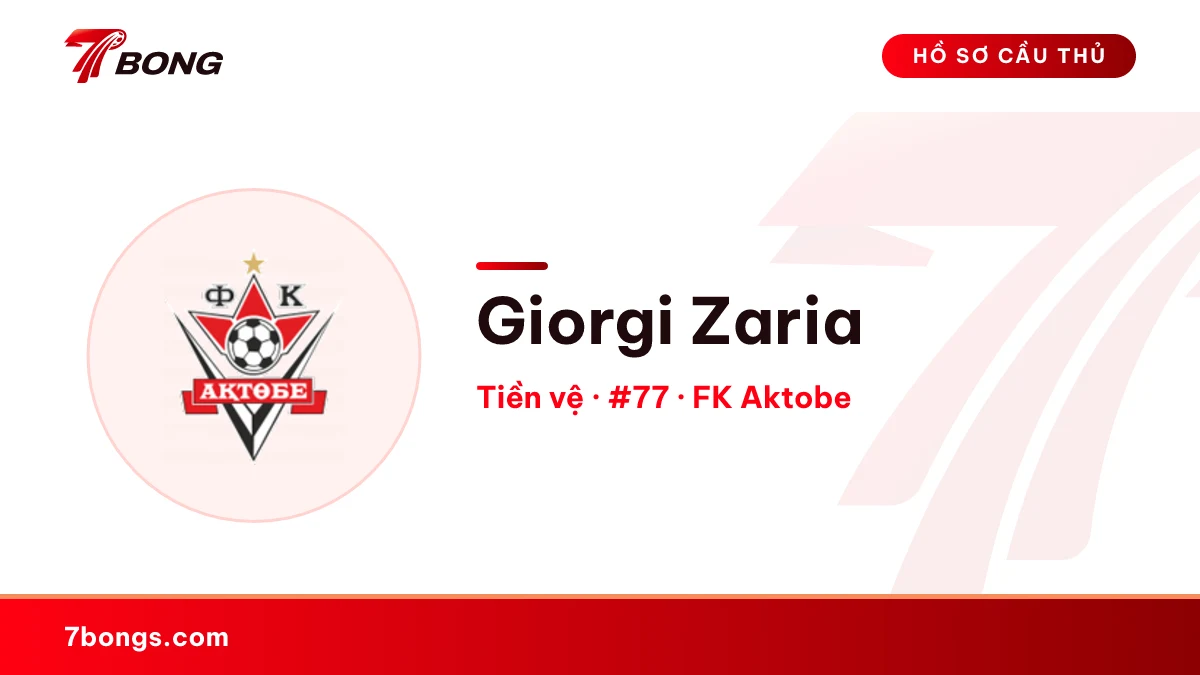 Giorgi Zaria — FK Aktobe