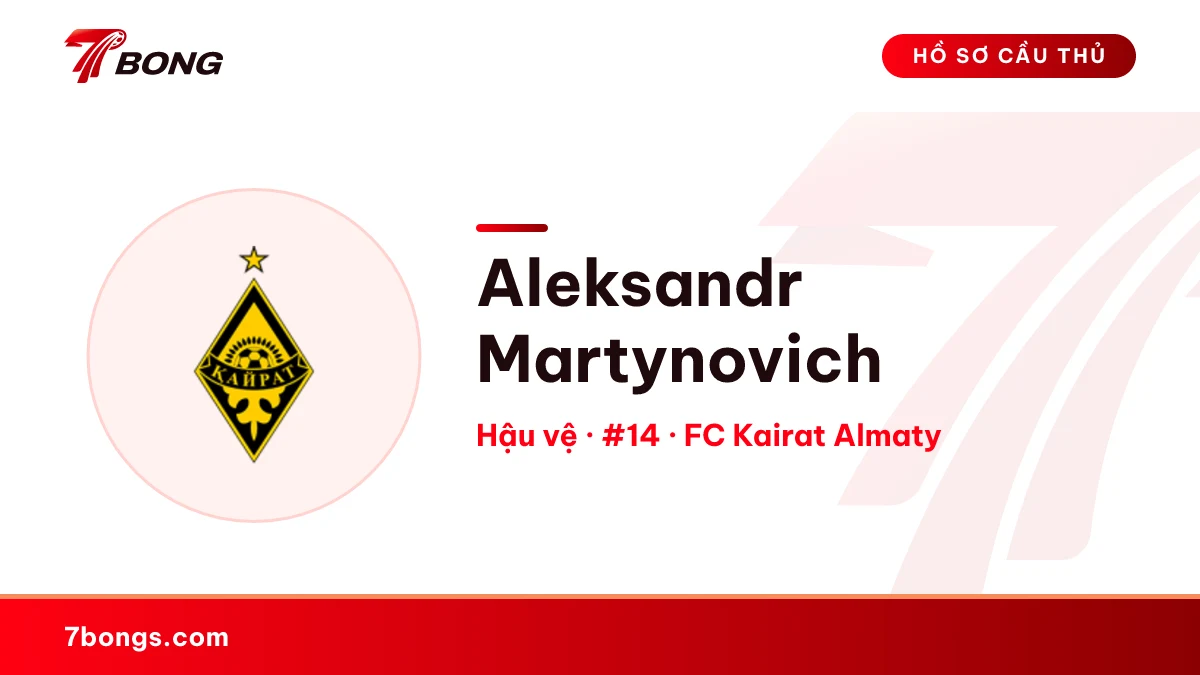 Aleksandr Martynovich — FC Kairat Almaty