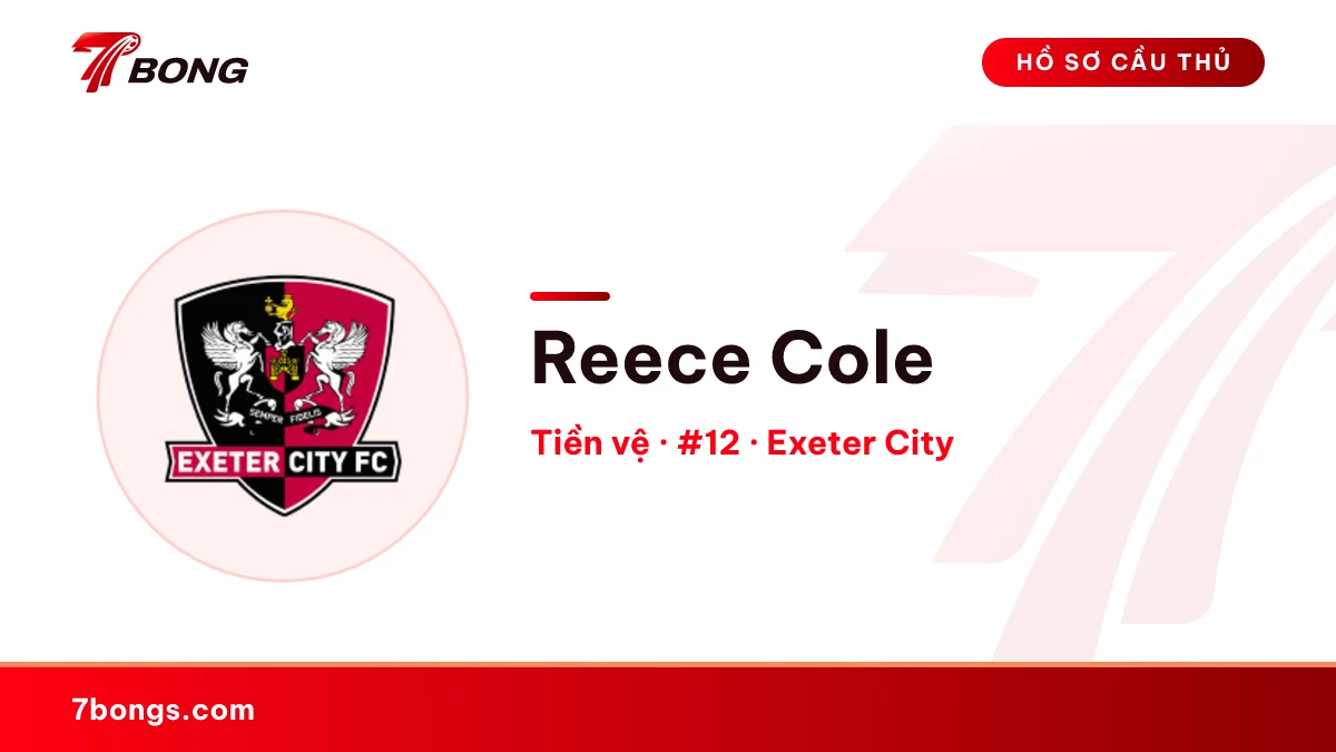 Reece Cole — Exeter City