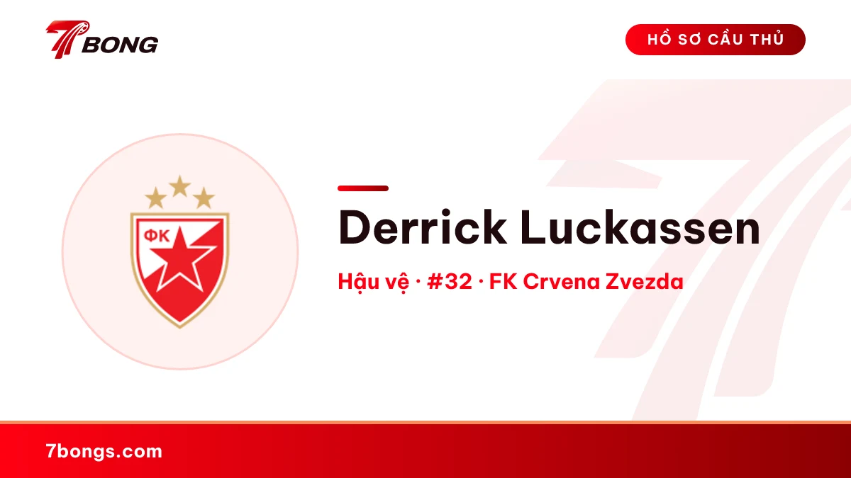 Derrick Luckassen — FK Crvena Zvezda
