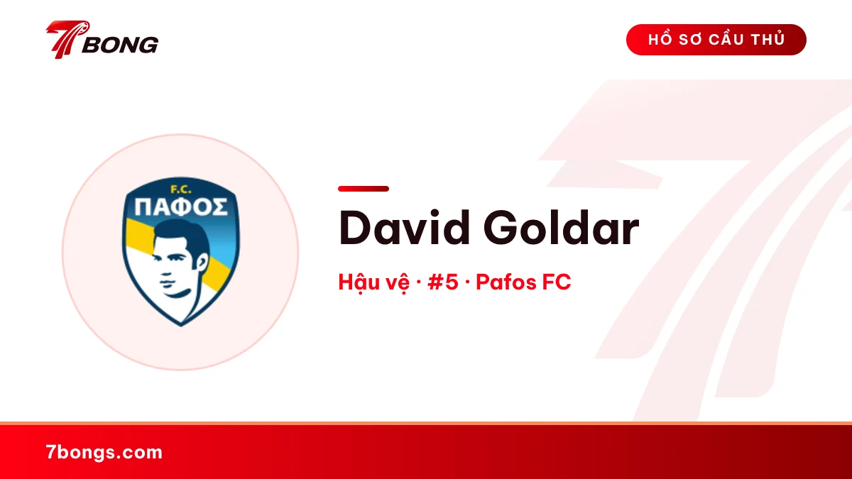 David Goldar — Pafos FC