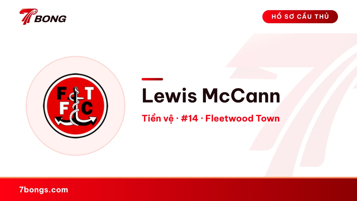 Lewis McCann — Fleetwood Town