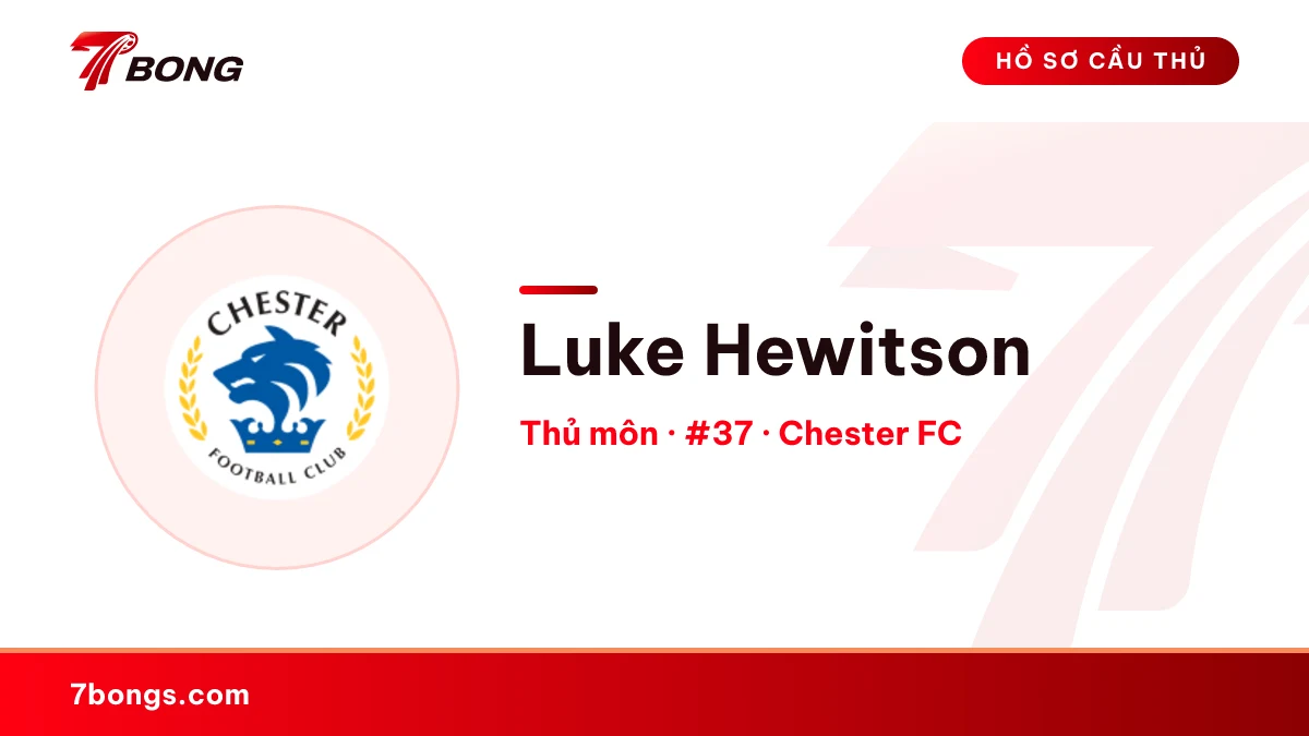 Luke Hewitson — Chester FC