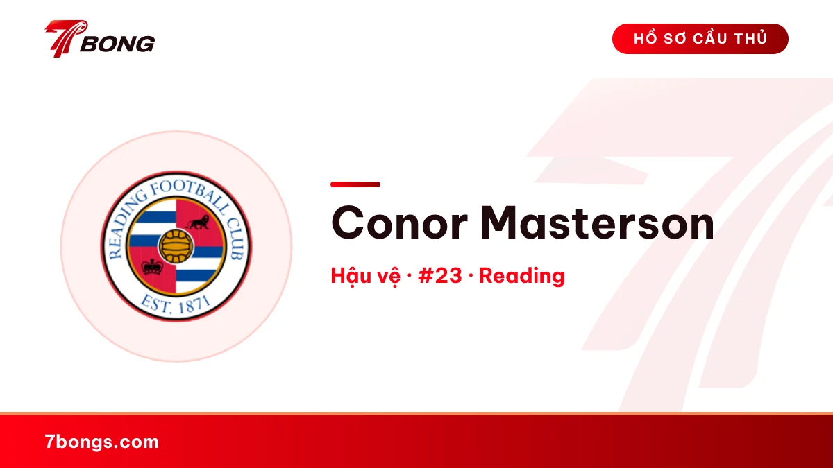 Conor Masterson — Reading