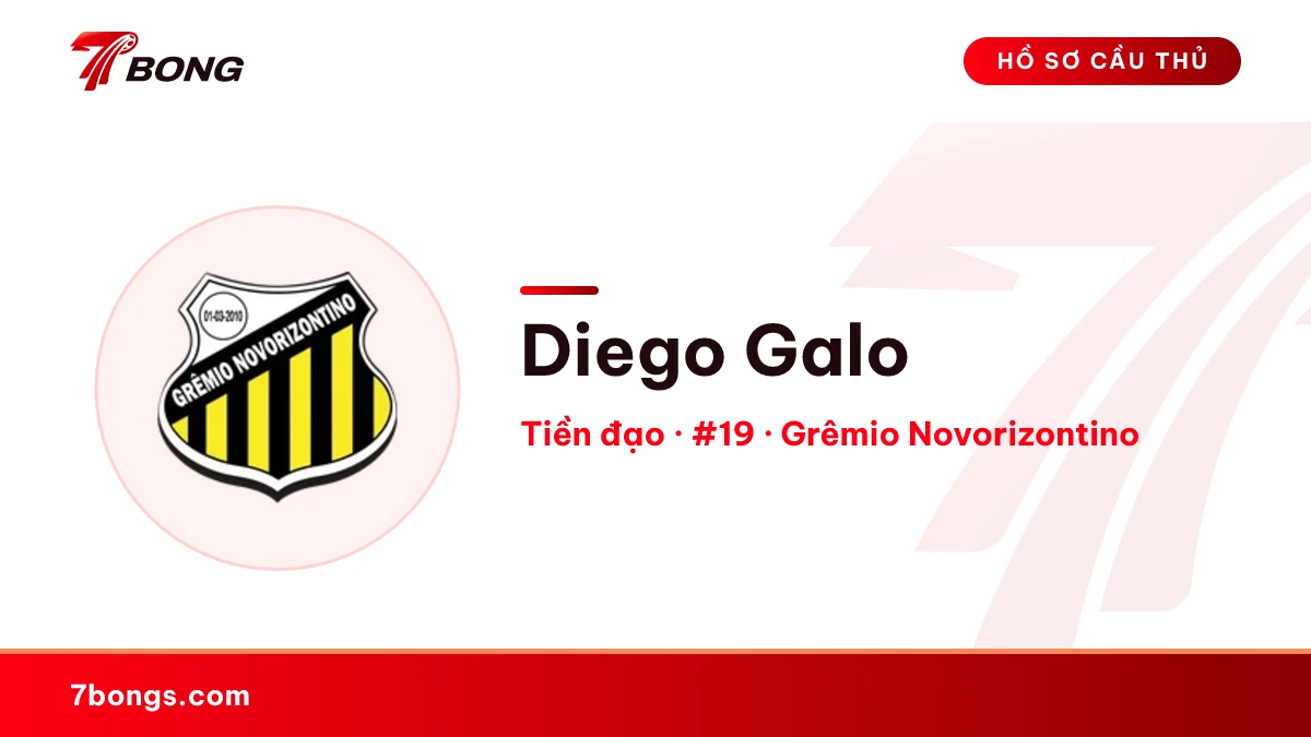 Diego Galo — Grêmio Novorizontino