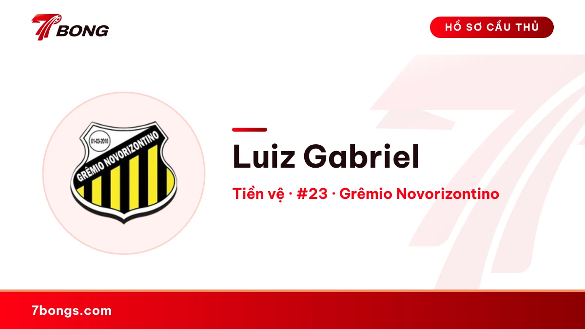 Luiz Gabriel — Grêmio Novorizontino