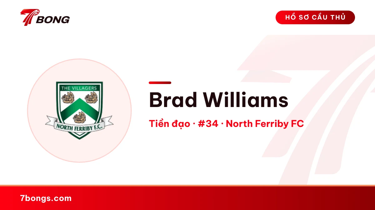 Brad Williams — North Ferriby FC
