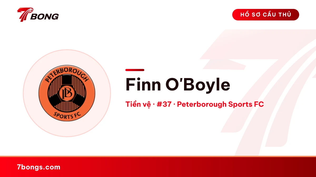 Finn O'Boyle — Peterborough Sports FC