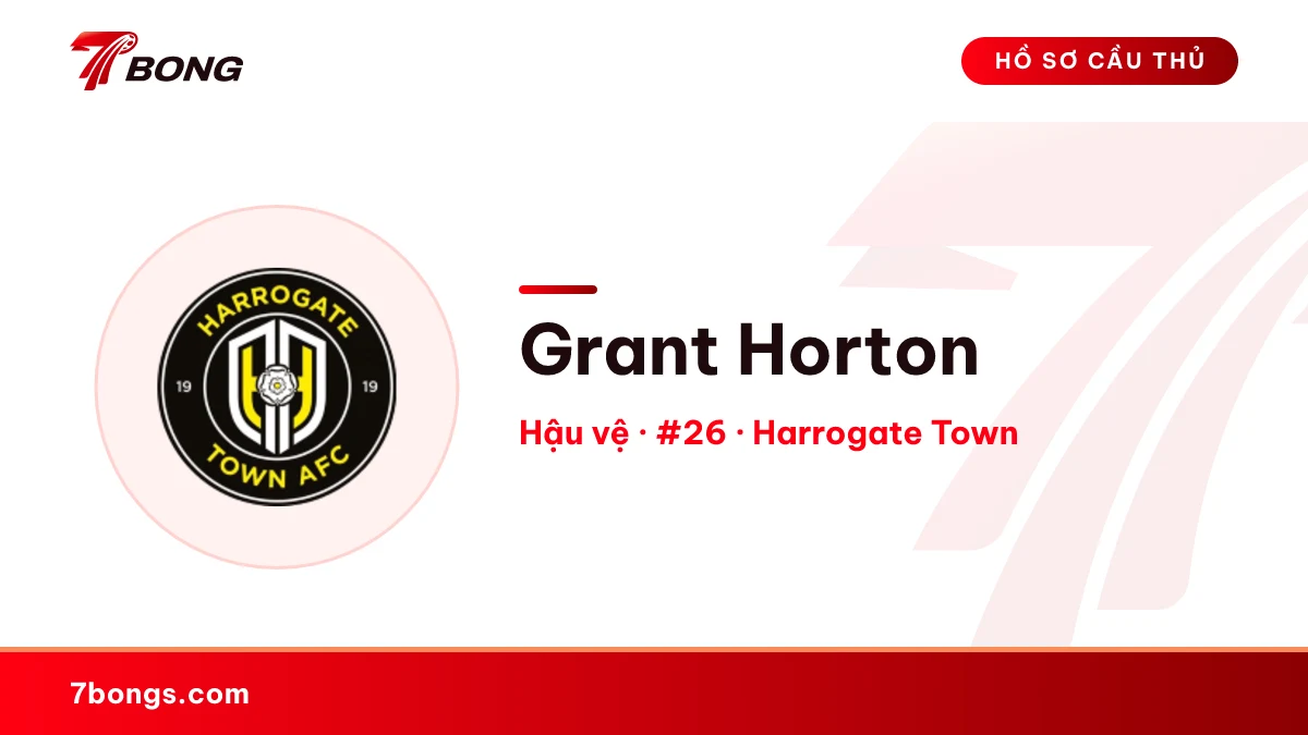 Grant Horton — Harrogate Town