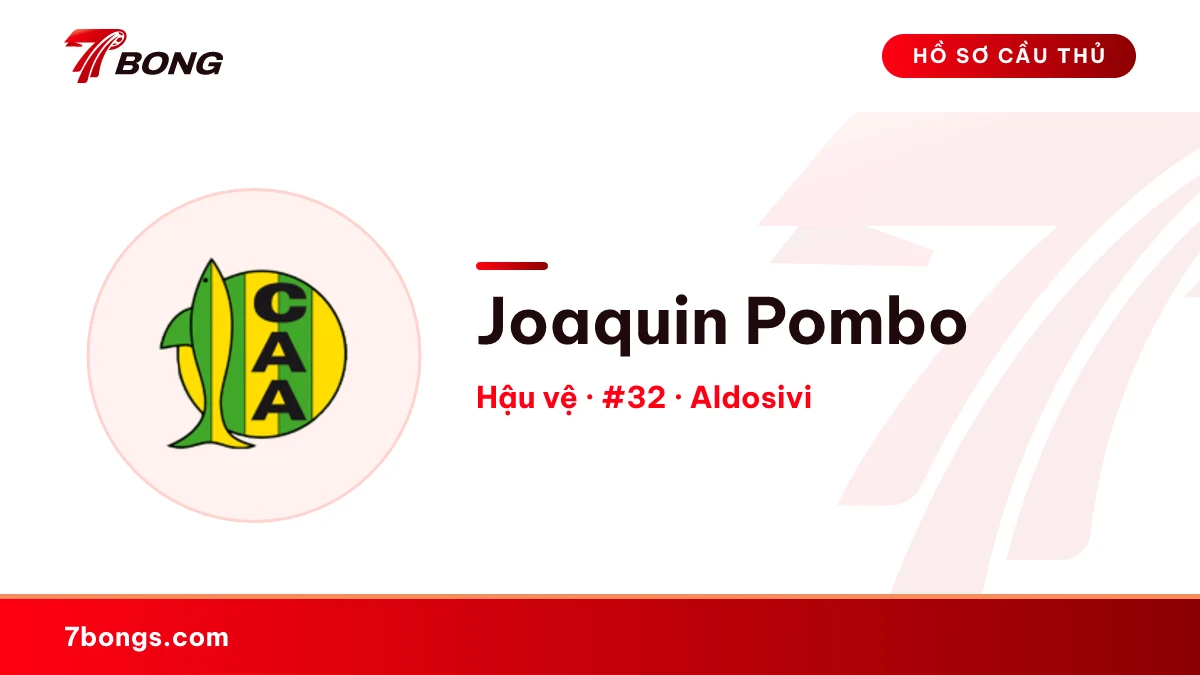 Joaquin Pombo — Aldosivi