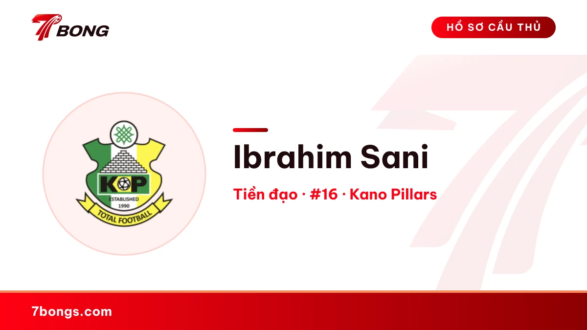 Ibrahim Sani — Kano Pillars