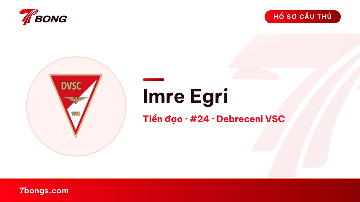 Imre Egri — Debreceni VSC