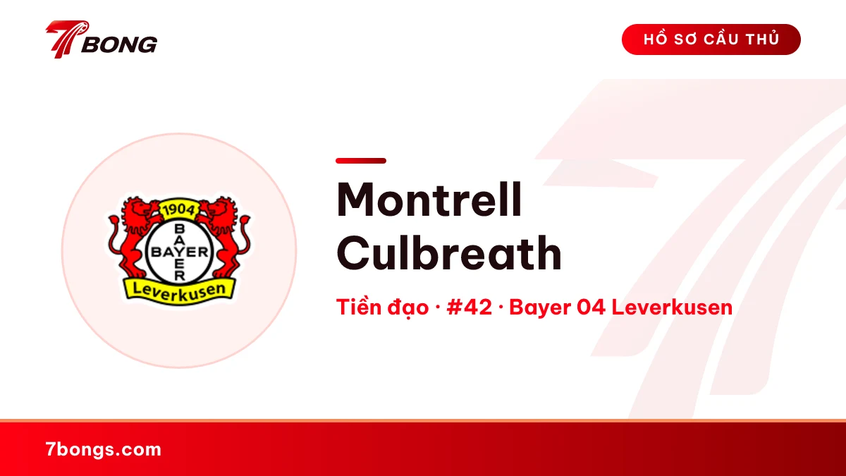 Montrell Culbreath — Bayer 04 Leverkusen