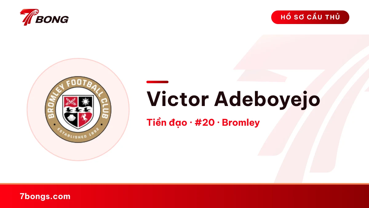 Victor Adeboyejo — Bromley
