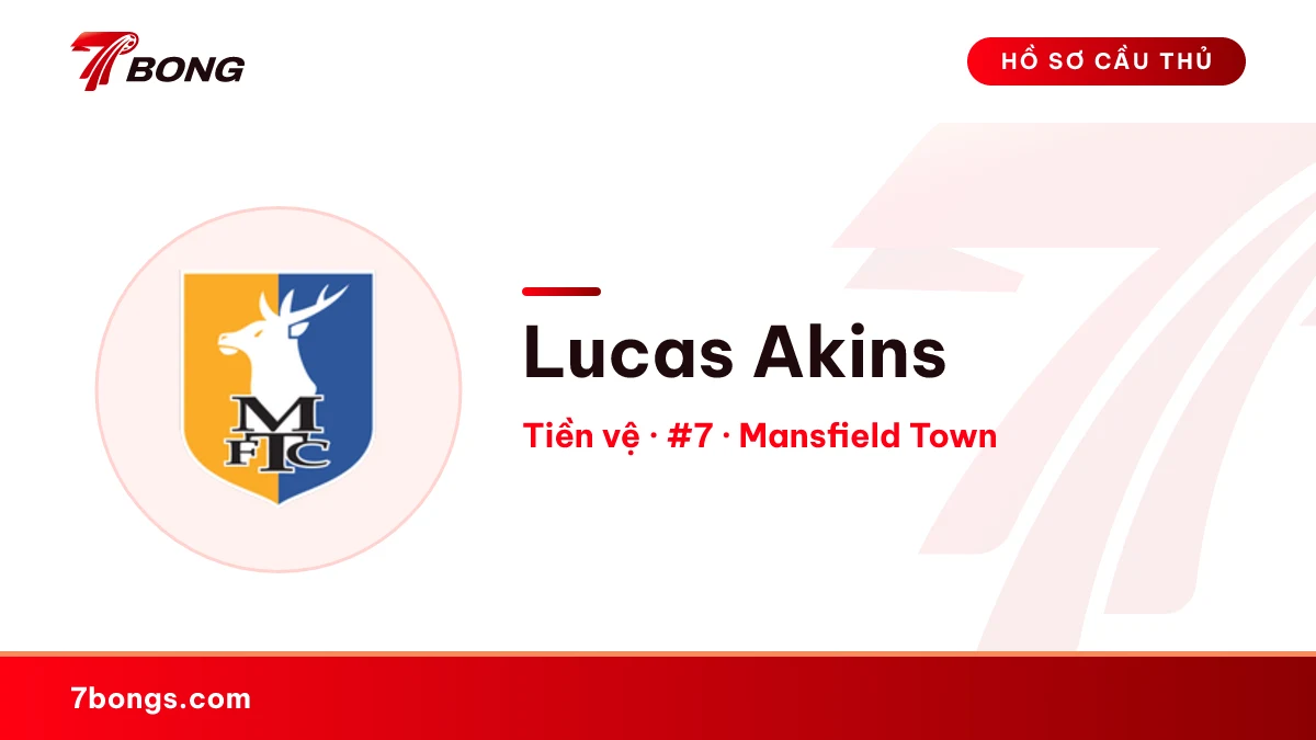 Lucas Akins — Mansfield Town