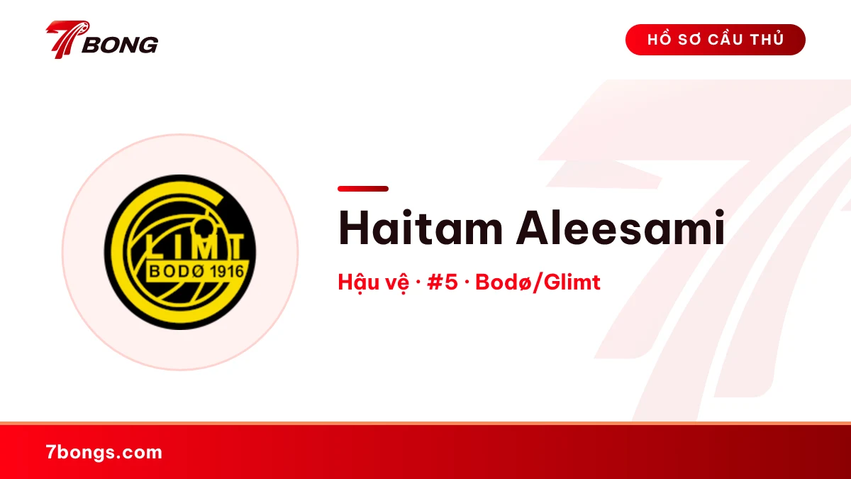 Haitam Aleesami — Bodø/Glimt
