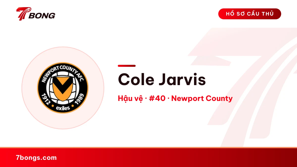 Cole Jarvis — Newport County
