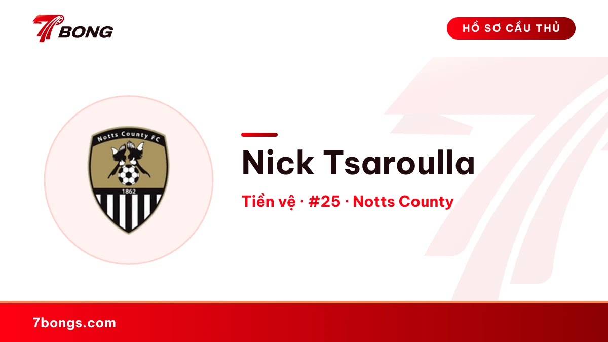 Nick Tsaroulla — Notts County