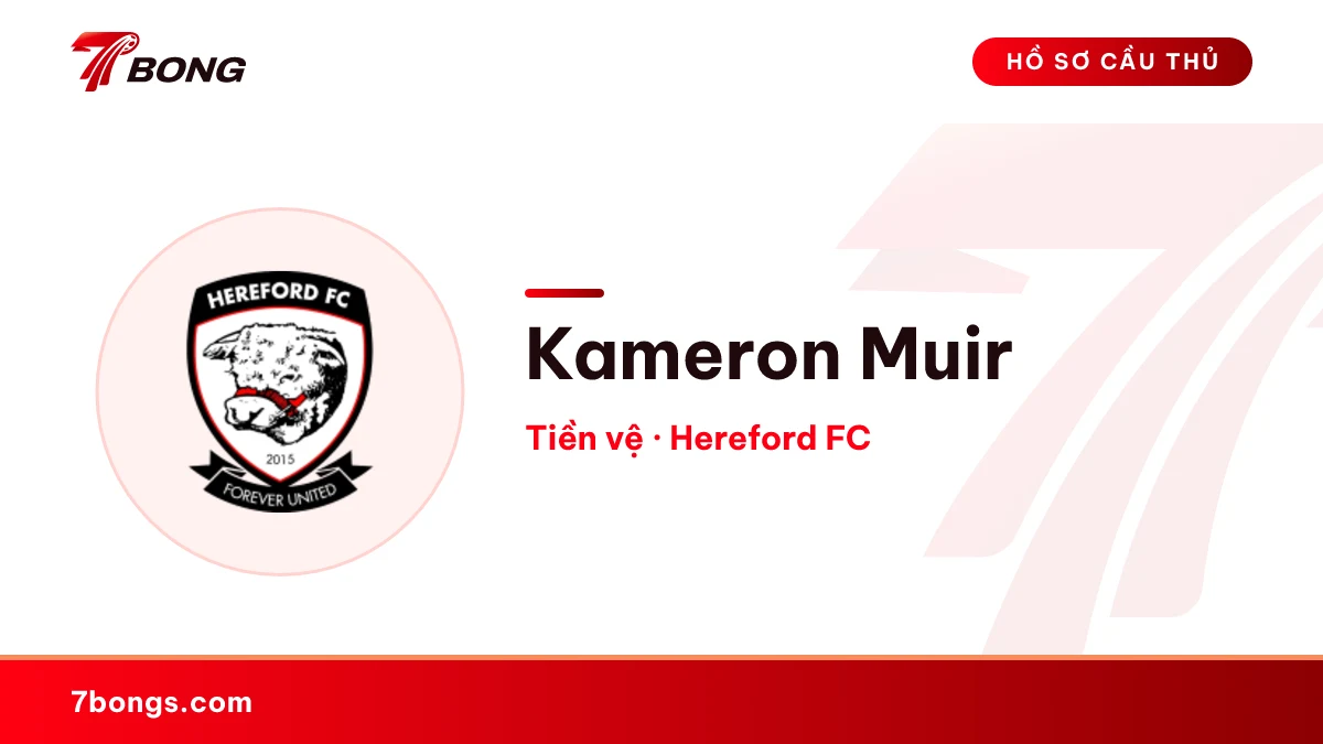 Kameron Muir — Hereford FC