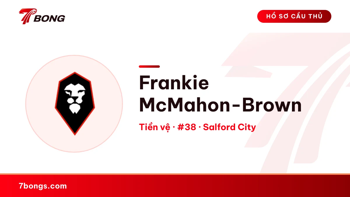 Frankie McMahon-Brown — Salford City